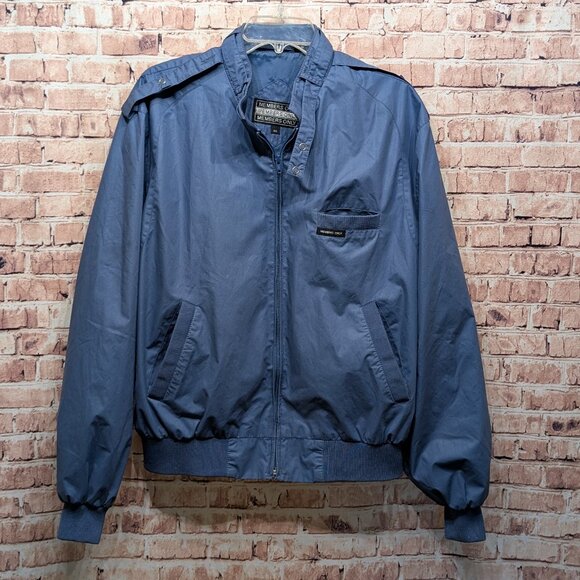 MEMBERS ONLY Classic Iconic Racer Jacket Blue Size 44 - Picture 1 of 10